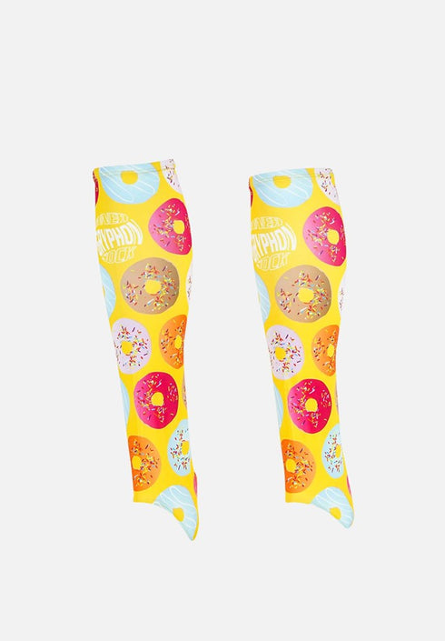 Gryphon Inner Socks Donuts Orange